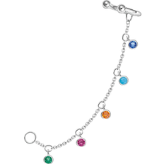 Corundum Örhängen Thomas Sabo Charm Club Colourfull Ear Cuff - Silver/Multicolour