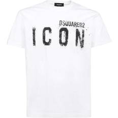 DSquared2 Icon Spray Logo T-shirt - White