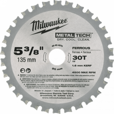 Milwaukee Rundsavklinge t/metal 135/20mm 30td