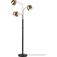 Brass Floor Lamps Adesso Emerson Floor Lamp 68"