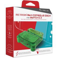 Nintendo Switch Retron S64 Console Dock  - Lime Green