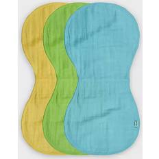 Green Baby Towels Green Sprouts Muslin Burp Cloths 3-pack