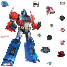 Blåa Väggdekor Barnrum RoomMates Classic Optimus Prime Peel and Stick Giant Wall Decals