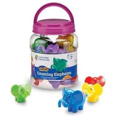 Éléphant Jouets d'activité Learning Resources Snap 'N' Learn Counting Elephants