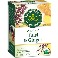 Traditional Medicinals Organic Tulsi & Ginger Tea 32g 16pcs