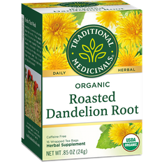 Traditional Medicinals Organic Roasted Dandelion Root Tea 24g 16pcs