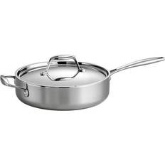 Saute Pans Tramontina Gourmet Tri-Ply with lid 0.74 gal 9.63 "