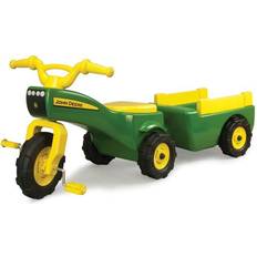 Pedal Cars John Deere Trike with Cart