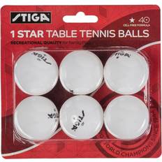 Table Tennis Balls STIGA Sports 1 Star 6Pcs