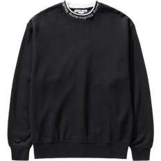 Acne Studios Logo Rib T-Sweatshirt - Black