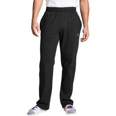 Champion 32.5" Open Bottom Everyday Cotton Pants Unisex - Black