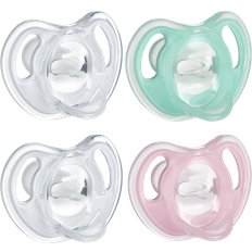 Tommee Tippee Pacifiers & Teething Toys Tommee Tippee Ultra-light Pacifier 0-6m, 4pack