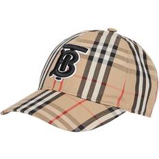 Burberry Chapeaux Burberry Monogram Motif Vintage Check Baseball Cap - Archive Check