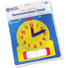 6 Aktivitetsleksaker Learning Resources Write on Wipe off Clocks