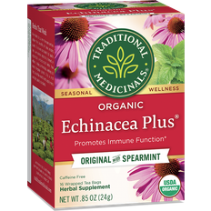 Food & Drinks Traditional Medicinals Organic Echinacea Plus Tea 24g 16pcs