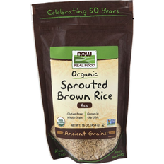 Sugar Free Rice & Grains Now Foods Organic Sprouted Brown Rice 16oz