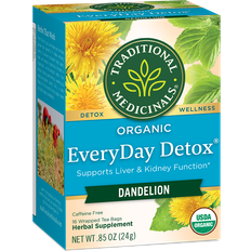 Traditional Medicinals Organic EveryDay Detox Dandelion Tea 24g 16pcs