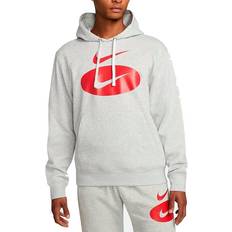 Sportswear Swoosh League Fleece Pullover Hoodie - Grey Heather
