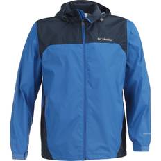 Blue - Men Rain Jackets & Rain Coats Columbia Glennaker Lake Rain Jacket - Blue Jay/Columbia Navy