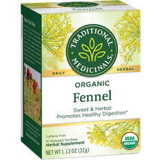 Decaffeinated Tea Traditional Medicinals Organic Fennel Tea 32g 16pcs