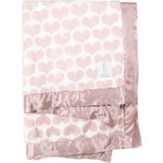 Little Giraffe Luxe Heart Army Faux Fur Baby Blanket