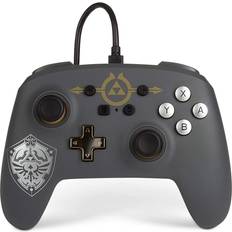 Game Controllers PowerA Nintendo Switch Enhanced Wired Controller - Hylian Shield