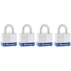 Master Lock 3008D Laminated Padlocks 4-pack