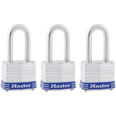 Master Lock 3TRILF Laminated Padlocks 3-pack