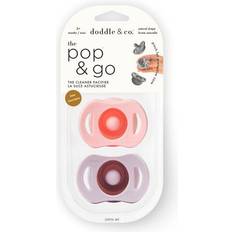 Machine Washable Pacifiers Doddle The Pop & Go Pacifier 2-pack