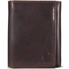 Carhartt Oil Tan Trifold Wallet - Dark Brown