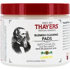 Paraben-Free Blemish Treatments Thayers Witch Hazel Blemish Clearing Pads Lemon 60-pack