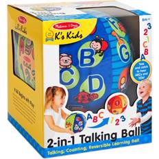 Melissa & Doug Juguetes para bebé Melissa & Doug 2 in 1 Talking Ball Learning Toy