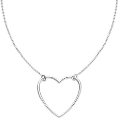 Thomas Sabo Charm Club Delicate Heart Necklace - Silver