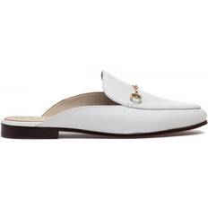 Faux Fur - Women Slides Sam Edelman Linnie Bit Mule - Bright White