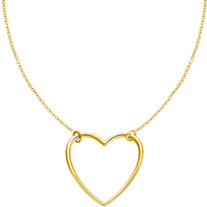 Thomas Sabo Charm Club Delicate Heart Necklace - Gold