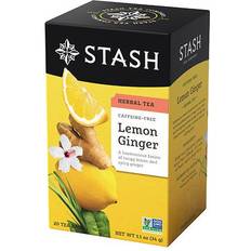 Stash Lemon Ginger Herbal Tea 34g 20st