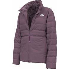 Purple - Winter Jackets The North Face Girl's Reversible Mossbud Swirl Jacket - Pikes Purple (NF0A5AB5-0H5)