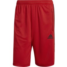 Adidas Designed 2 Move 3-Stipes Primeblue Shorts Men - Scarlet/Black