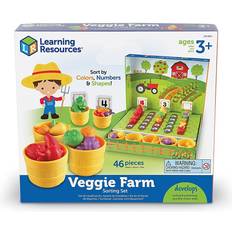 Plástico Juguetes de Comida Learning Resources Veggie Farm Sorting Set