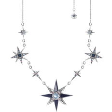 Thomas Sabo Royalty Stars Necklace - Silver/Multicolour