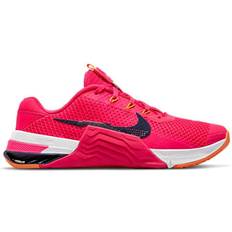 Rosa Scarpe da Palestra e Allenamento Nike Metcon 7 W - Rush Pink/Mystic Hibiscus/Light Curry/Blackened Blue