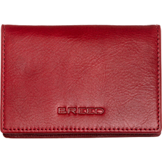 Breed Porter Genuine Leather Bi-Fold Wallet - Maroon