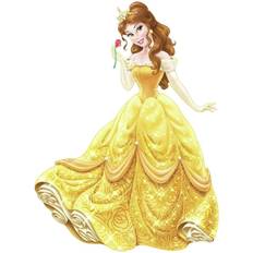 Guld Vægdekorationer Børneværelse RoomMates Disney Princess Belle Giant Peel & Stick Wall Decals