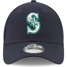 Bleu Casquettes New Era Seattle Mariners League 9Forty Adjustable Cap - Navy