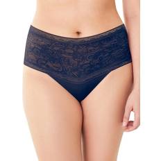 Maidenform Everyday Smooth High-Waist Lace Thong - Navy Eclipse