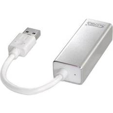 Nätverkskabel usb Nanocable USB A-RJ45 M-F 0.2m