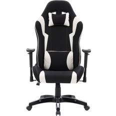 Gaming Chairs CorLiving Ergonomic Gaming Chair - Black/White