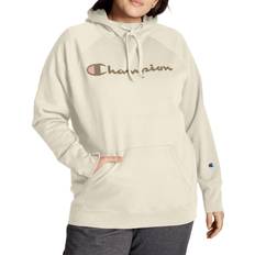 Champion Powerblend Hoodie Plus Size - Natural