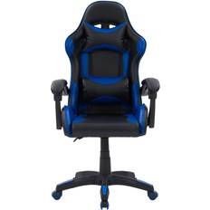 CorLiving Ravagers Gaming Chair - Black/Blue