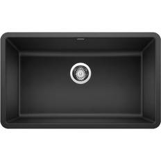 Kitchen Sinks Blanco 442534 PRECIS 30" Single Undermount: Anthracite